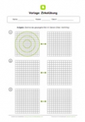 Arbeitsblatt Vorlage: Zirkelübungen Arbeitsblatt Vorlage: Zirkelübungen