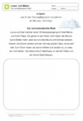 Lesen und Malen: Der schneebedeckte Wald Lesen und Malen: Der schneebedeckte Wald