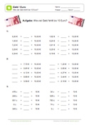 Wie viel Geld fehlt bis 10 Euro Wie viel Geld fehlt bis 10 Euro